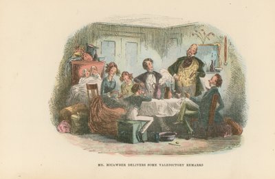 Illustration for David Copperfield by Hablot Knight Browne